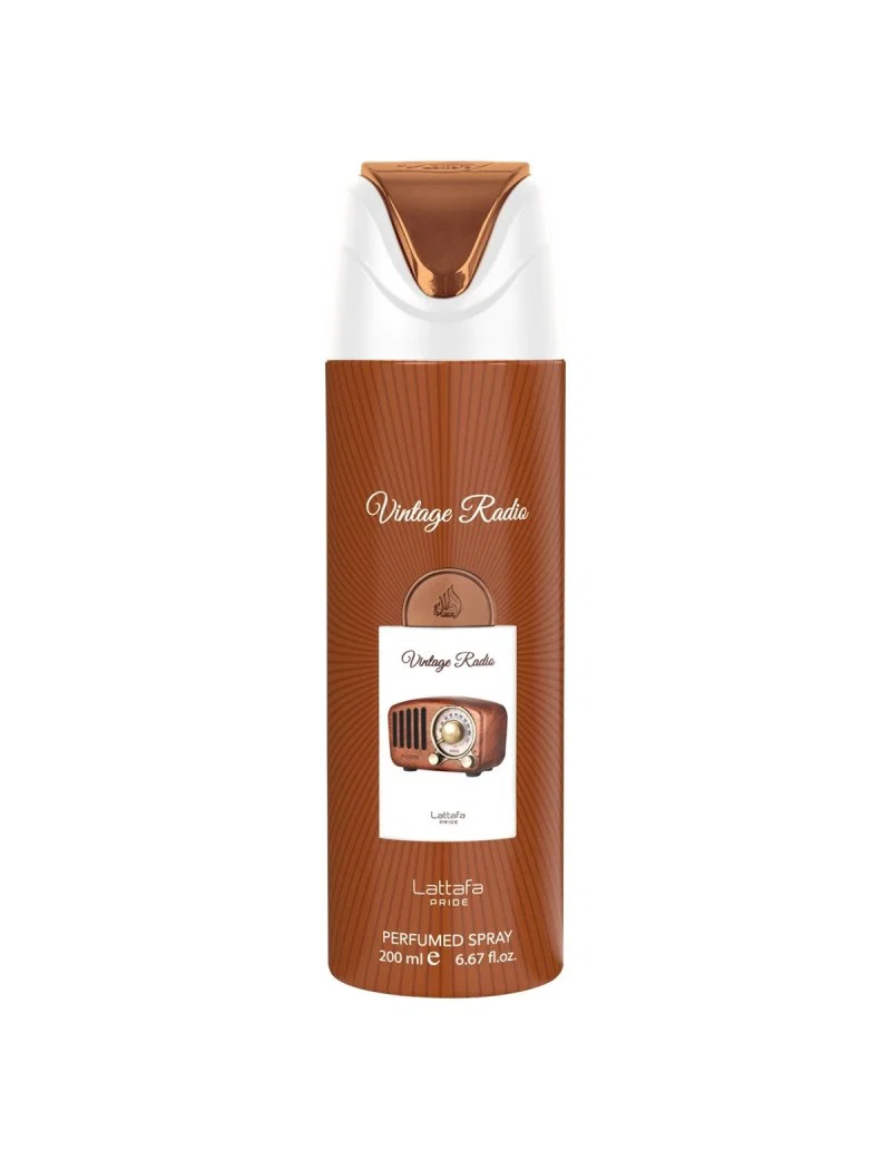 Lattafa Pride Vintage Radio Body Spray 200ml